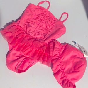 Baby Girl Swim Suit and Matching Hat (6-12 mo)